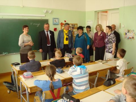 Viesi no Gruzijas Līgatnes novada vidusskolā, 11.05.2011.
