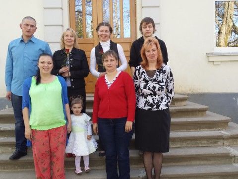 Pēdējā mācību diena 12.b klasei 15.05.2014. Foto Aija Ziediņa