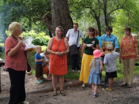 Līgatnes alu gājējs 2013, 13.07.2013., foto Sarmīte Usāne