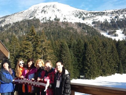 Comenius projekta darba tikšanās Francijā 2015.gada martā. Foto Aija Ziediņa, Dace Zariņa, Corinne Mounet