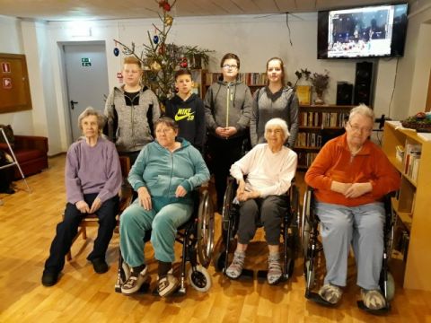7.a klases Ziemassvētku projekts. Mudītes Gravas foto.