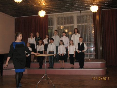 Līgatnes Mūzikas un mākslas skolas koncerts &quot; ... gads ir balts no abiem galiem ... &quot; 11.12.2013. Foto autors - Ingrīda Zumberga