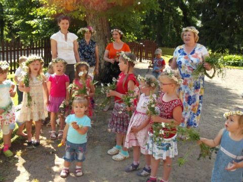 Līgo Līgatnes bērnudārzā, Gaujas ielā 7, 21.06.2013., foto Agija Radionova