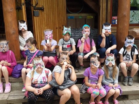 ZAAO, &quot;Pakalnieši&quot; un Meža skola &quot;Pauguri&quot; jauno dabaspētnieku nometnē. Foto Aija Ziediņa