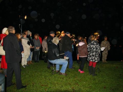 Lāčplēša diena Līgatnē, 11.11.2014., foto Anita Jaunzeme