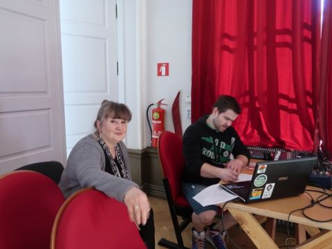 Vokālā ansambļa &quot;Mantojums&quot; 15 gadu jubilejas koncerts 2018. gada 21. aprīlī. Sarmītes Usānes foto.