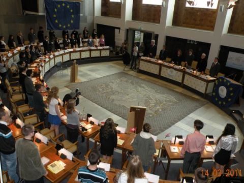 No šī gada 13. līdz 20. martam Nīderlandē, Gelderlandes provincē, notika jauniešu forums par ūdeni un klimata pārmaiņām, foto Liene Pīlēģe
