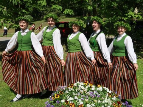 Līgatnes novada svētki 2018. gada 19. maijā. Sarmītes Usānes foto.