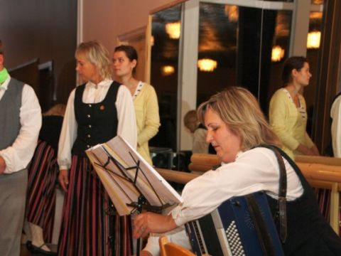 Gruzijas koncerta ģenerālmēģinājums, Līgatnes koris, 27.09.2011., foto Anita Jaunzeme