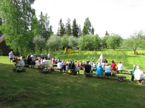 Ģimeņu diena Līgatnes bērnudārzā 2017. gada 30. maijā. Zanes Kalniņas foto