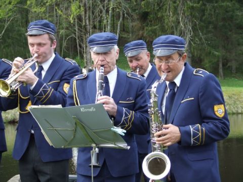 Pirmie pūtēju orķestru svētki Līgatnē, 12.05.2007., foto Anita Jaunzeme