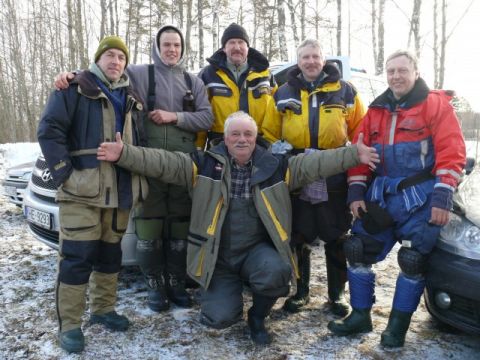 3. martā Pētera Lidera sacensības zemledus makšķerēšanā, foto Ainārs Eglītis
