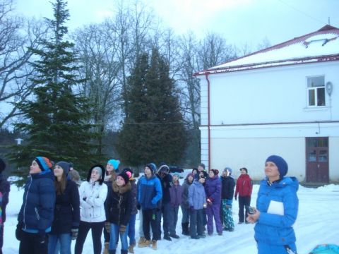 2015.gada Pasaules sniega diena Līgatnes novada vidusskolas Pamatskolā, 19.01.2015., Līga Zicmane