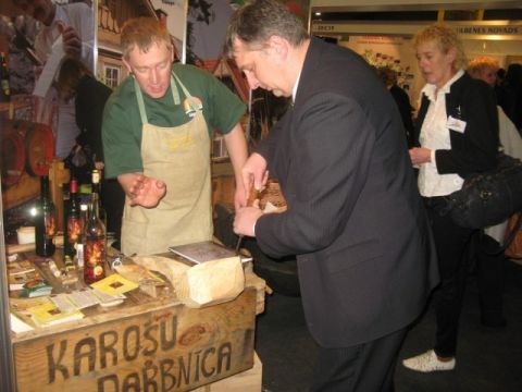 Līgatne izstādē Balttour 2012, foto Ainārs Šteins