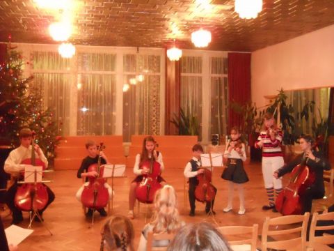 Mūzikas un mākslas skolas koncerts 15.decembrī, foto Irita Merga