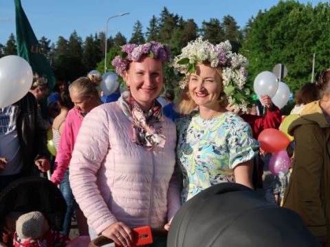 Līgatnes novada svētki 2018. gada 19. maijā. 2. daļa. Sarmītes Usānes foto.