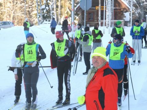 Tautas slēpojums &quot;Līgatnes ķepa&quot;, GNP, 28.01.2012., foto Anita Jaunzeme