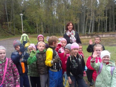 Sporta diena Līgatnes novada vidusskolā, Skaļupēs, 28.09.2013., foto Dace Zariņa