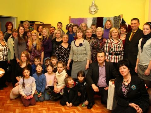 Dienas centram &quot;Saulespuķe&quot; 5 gadiņi, 25.03.2011., foto Anita Jaunzeme