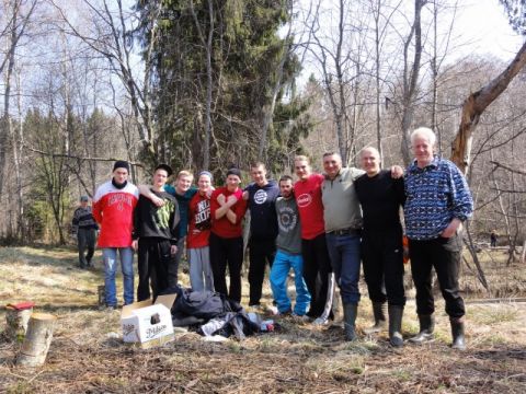 Lielā talka Līgatnes novadā, 21.04.2012., foto Dace Gradovska