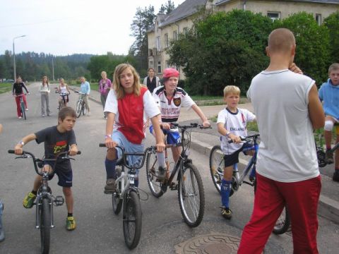 5 gadus veci notikumi, Sporta diena Līgatnes pilsētā, 2006.gada 26.augusts, foto Anita Jaunzeme