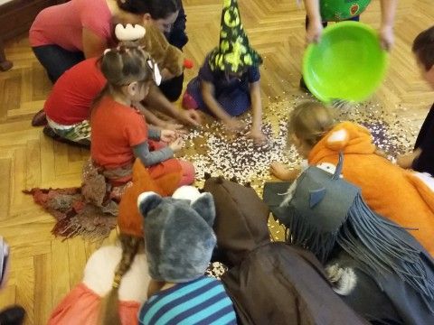 Mārtiņdiena Līgatnes bērnudārzā 2018. gada 7. novembrī. Zanes Kalniņas foto