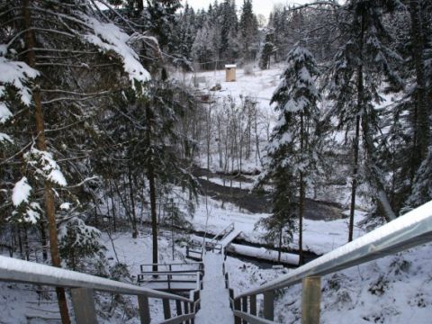 Šodien Līgatnē, tūrisma takās, 26.11.2010., foto Anita Jaunzeme
