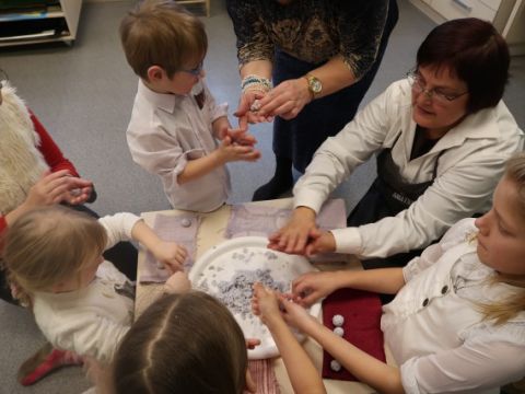 Ģimeņu rīts &quot;Baltā pasaka&quot; 2018. gada 20. janvārī. Sarmītes Usānes foto