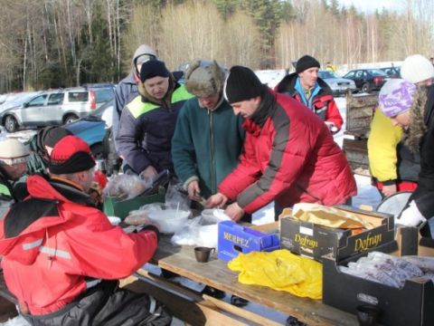 Makšķerēšanas svētki Līgatnē, Ratnieku ezers, 09.03.2013., foto Aigars Jansons