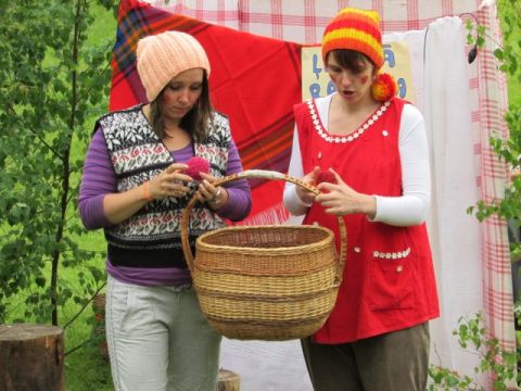 Līgatnes bērnudārza vecāku teātris-izrāde  &quot;Kas notiek dižmežā?&quot;, 27.05.2014., foto Zane Kalniņa