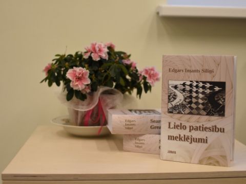 Edgara Imanta Siliņa &quot;Search for the Great Truths&quot; &quot;Lielo patiesību meklējumi&quot; grāmatas atvēršanas svētki 2018. gada 8. februārī. Madaras Židauas foto