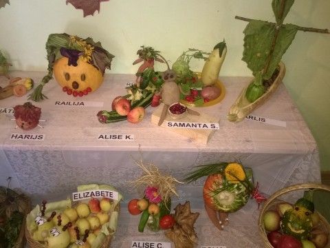 Miķelītis Līgatnes bērnudārzā, Zvaniņos, 25.09.2014., foto Silvija Rijniece un Ilona Skobļonoka