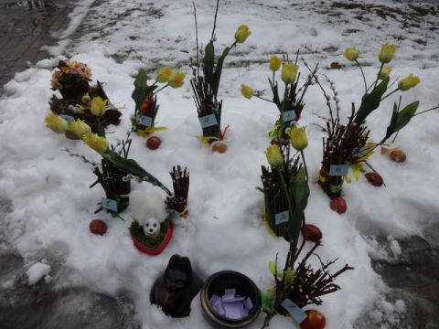 Lieldienas kopā ar &quot;Vilkiem&quot;un &quot;Vilcenēm&quot; 2018. gada 1. aprīlī. Agutes Klints foto.
