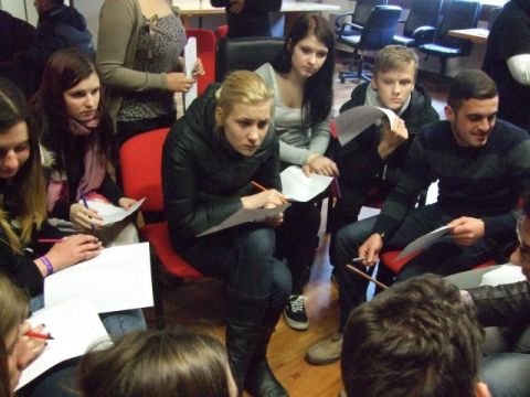 Erasmus+ Itālijā, Clusone, 2015.gada februāris, foto no Daces Bērziņas un Ringolda Zvaigznes personiskā arhīva