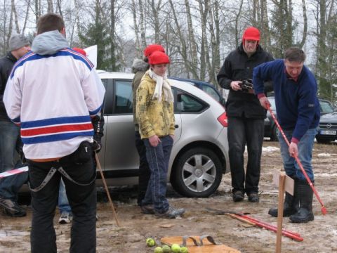 Makšķerēšanas čempionāts un ziemas sporta spēles 27. februārī Līgatnes novadā pie Ratnieku ezera, foto Anita Jaunzeme