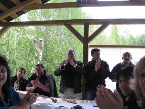 Atvadu vakariņas ar viesiem no Gruzijas, 15.05.2011.