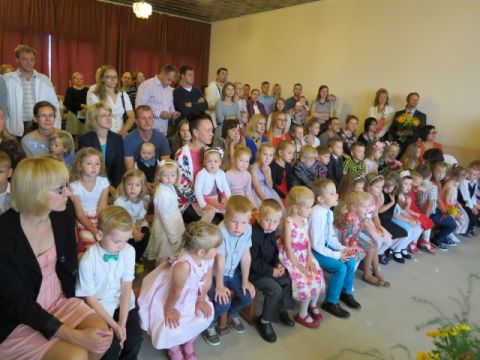2016. gada 1. septembris Līgatnes bērnudārzā Augšlīgatnē. Foto: Dace Svikle