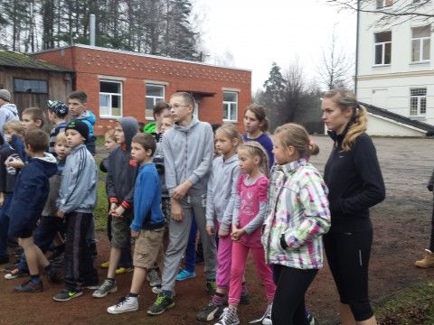 Stipro skolēnu skrējiens Latvijai 12.11.2014. Foto Aija Ziediņa