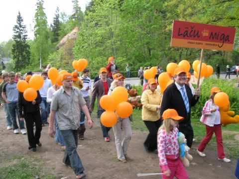 Otrie pūtēju orķestru svētki Līgatnē, 4.daļa, 17.05.2008., foto Anita Jaunzeme