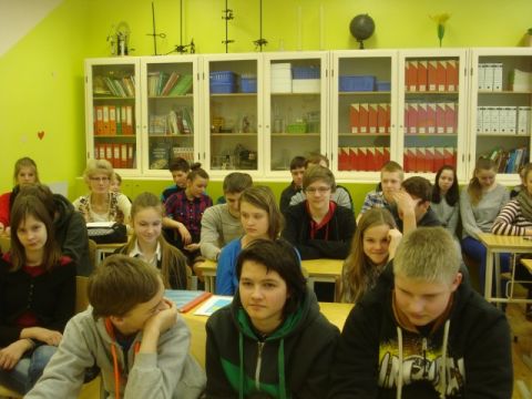 Projektu nedēļa &quot;Es mīlu savu skolu&quot; Līgatnes novada vidusskolā, Pamatskolas ēkā, no 09.02.2015. līdz 13.02.2015., foto Līga Zicmane