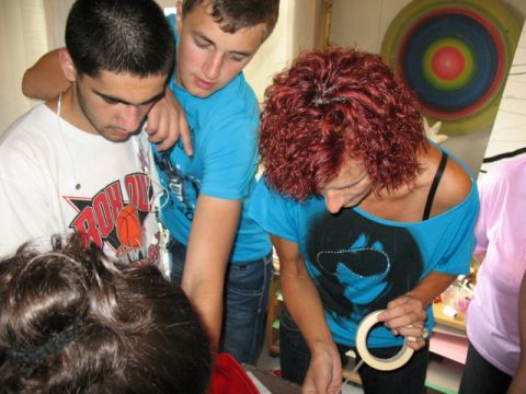 Līgatnē ciemojas jaunieši no Gruzijas, 05.07.2011. līdz 14.07.2011., foto Irita Merga un Dace Bērziņa