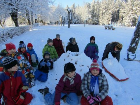 Pasaules Sniega diena-2016  Līgatnes novada vidusskolā. Foto-Līgatnes novada vidusskolas skolotājas.