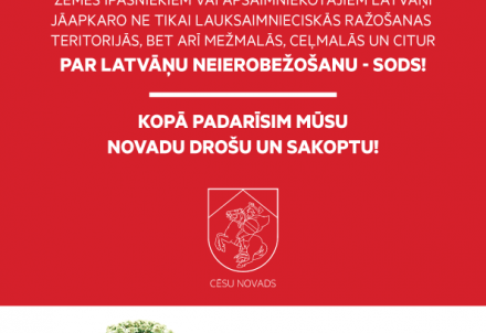 Aicina iznīcināt latvāņus