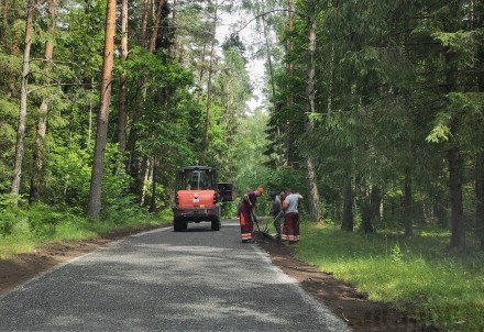 Tiek īstenoti pašvaldības ielu un ceļu atjaunošanas projekti Līgatnē