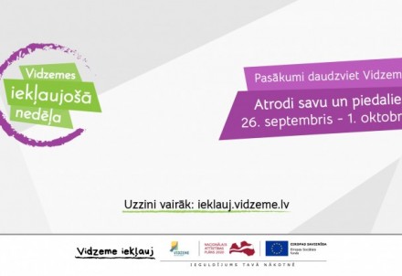 Atvērta pieteikšanās "Vidzemes inovāciju programma studentiem"