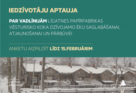 Aicina izteikt viedokli par vadlīnijām Līgatnes papīrfabrikas vēsturiskās koka apbūves saglabāšanai
