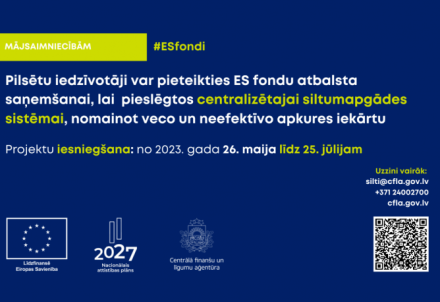 Pieejams atbalsts vecu un neefektīvu apkures iekārtu nomaiņai