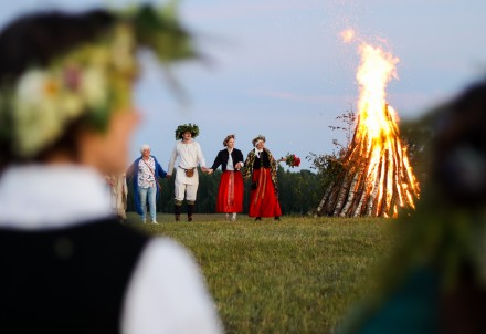 Vasaras saulgriežu svinības Zanderu pļavā