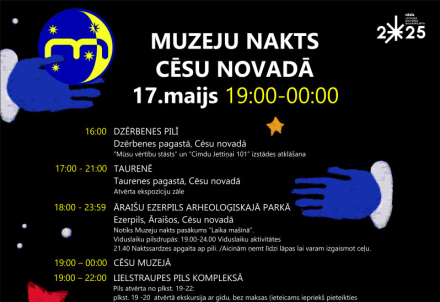 Ienirsti naksnīgā kultūras piedzīvojumā – Muzeju nakts Cēsu novadā!