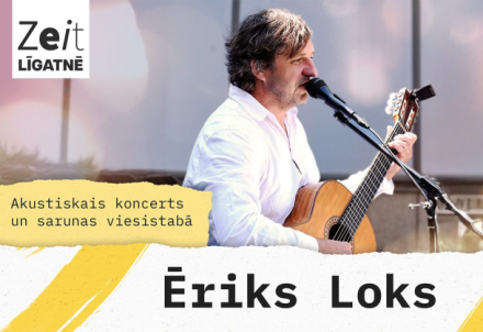 Ēriks Loks - akustiskais koncerts un sarunas viesistabā